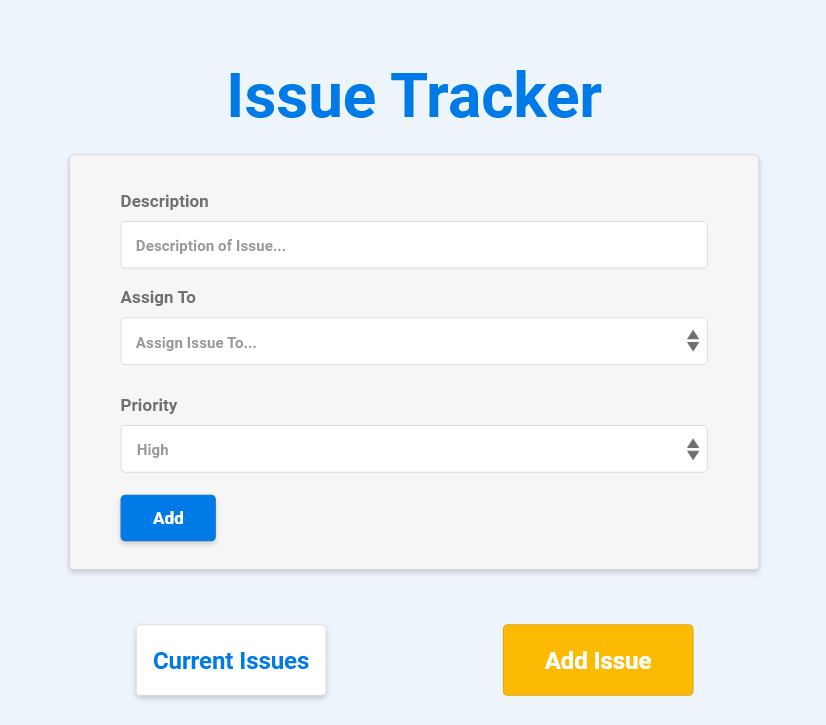 Issue Tracker