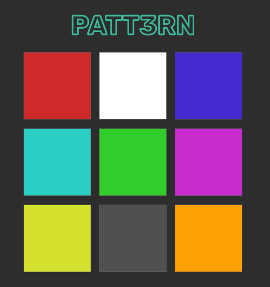 Pattern Matching Game